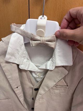 Traje niño 18 meses - 4 piezas + zapatos