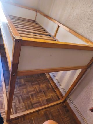 Cama infantil Kura Ikea reversible