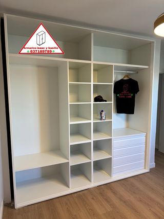 Armario vestidor a medida
