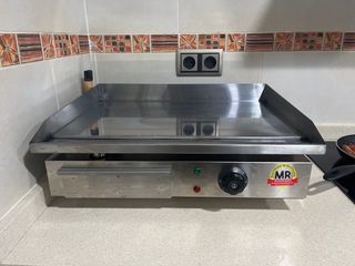 Plancha industrial acero inoxidable 

