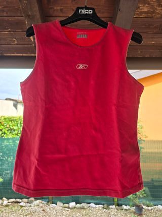 Canotta Reebok bambina XL rosa
