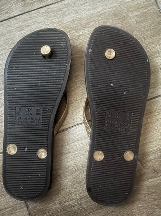 Chanclas Ipanema - negras y moradas