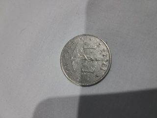 Moneda antigua .Belgica 1 franco año 1923.