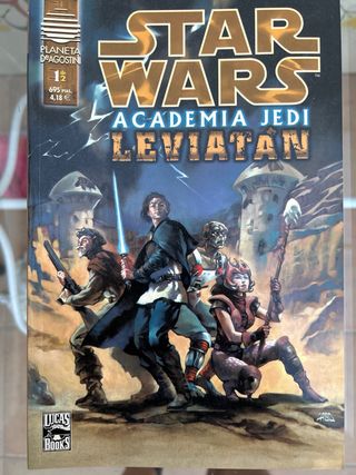 Star Wars Academia Jedi Leviatán (2 cómics)