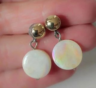 Pendientes plata Alpaca - 3 pares