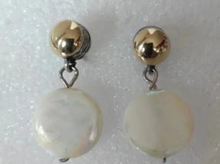 Pendientes plata Alpaca - 3 pares