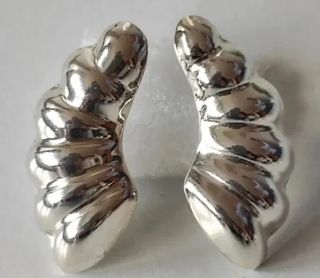 Pendientes plata Alpaca - 3 pares