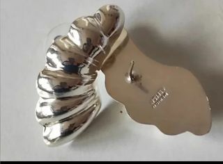 Pendientes plata Alpaca - 3 pares