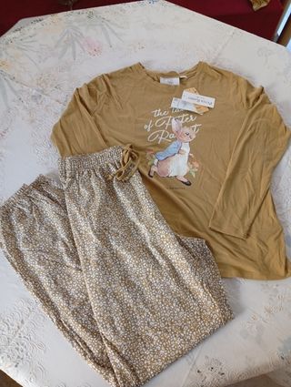 Pijama beige Peter Rabbit