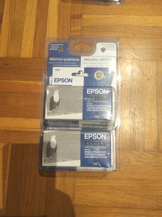 2x Cartuchos Epson T007 - Negro