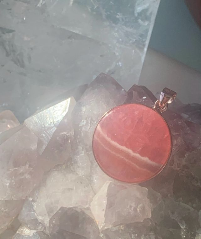 Colgante Rodocrosita