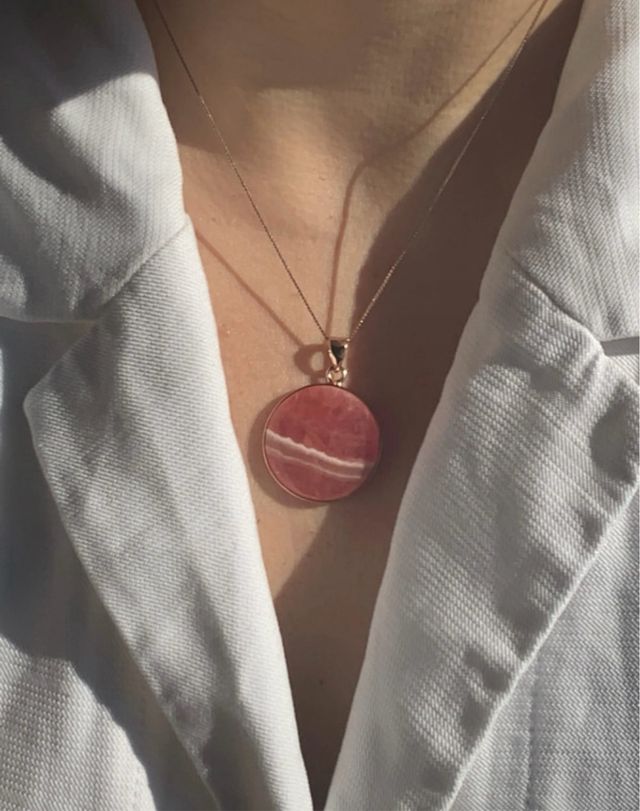 Colgante Rodocrosita