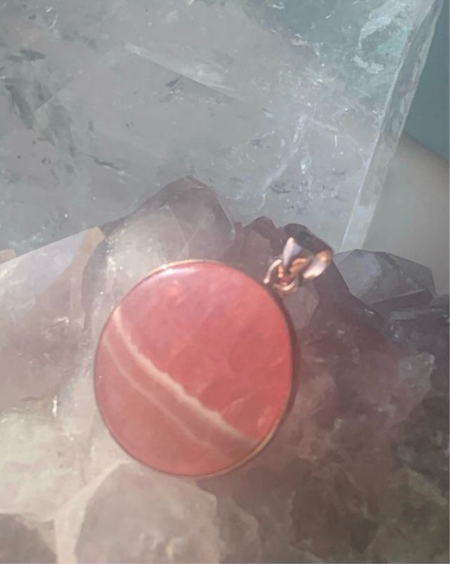 Colgante Rodocrosita