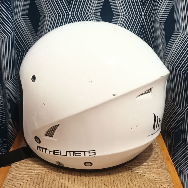 Casco MT Helmets blanco