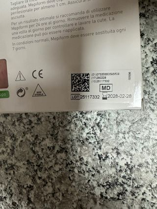 Mepiform 10x18cm - 5uds