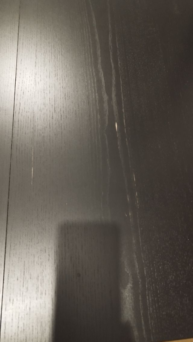 Mesa extensible Ikea BJURSTA marrón/negra