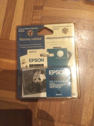 Cartucho tinta Epson S020187 negro