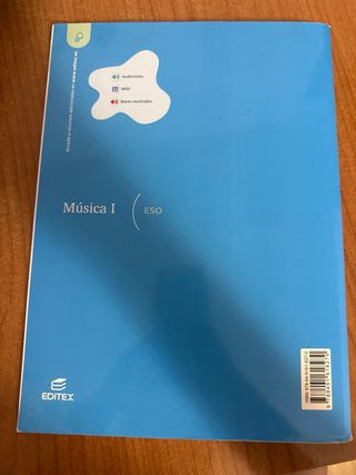 Libro de texto Música I ESO