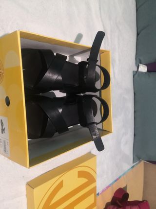 Sandalias plataforma negras