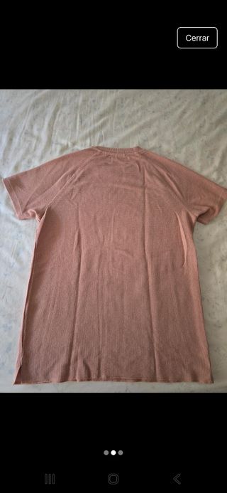 Camiseta Bershka rosa - M