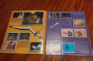 Álbum antiguo de cromos Tortugas Ninja