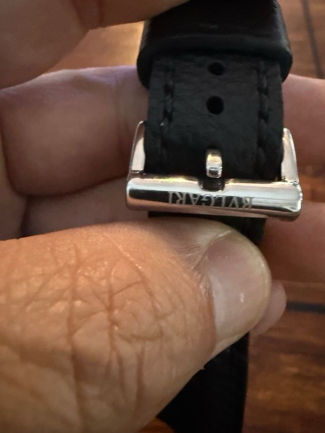 Correa Bulgari - Caucho Negra DP42S
Original 