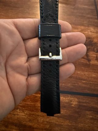 Correa Bulgari - piel Negra DP42S O