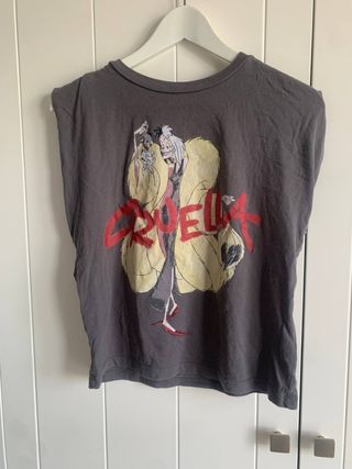 Camiseta Cruella Disney gris