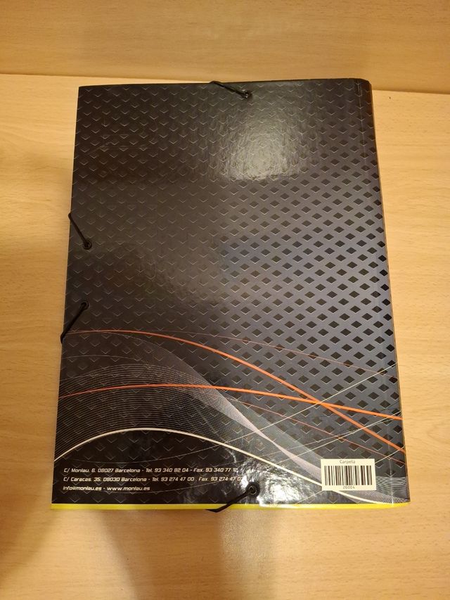 Carpeta con separadores