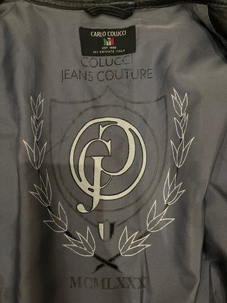 CARLO COLUCCI - Chaquetón piel vintage auténtica