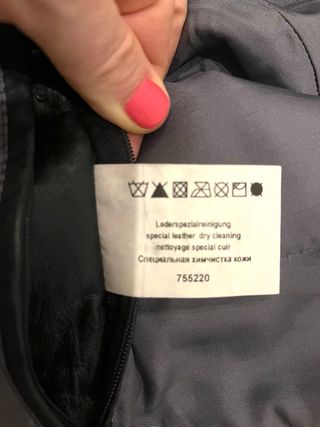 CARLO COLUCCI - Chaquetón piel vintage auténtica