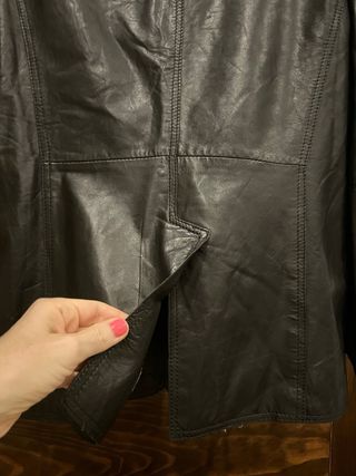 CARLO COLUCCI - Chaquetón piel vintage auténtica