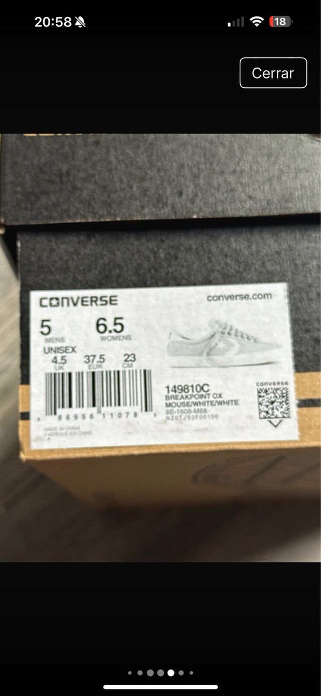 Zapatillas Converse Breakpoint OX piel