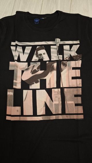 T-shirt Johnny Cash Walk the Line L