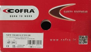 Zapatos de seguridad Cofra S1 - Gris - 45