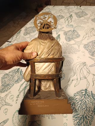Sagrado Corazón de Jesús - Estatua antigua