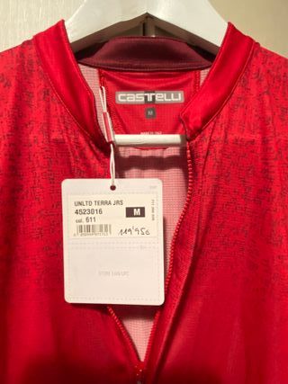 Maillot Castelli Unlimited Terra - Rojo - M