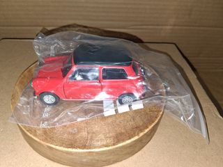 Mini Cooper Welly 1:43 rojo