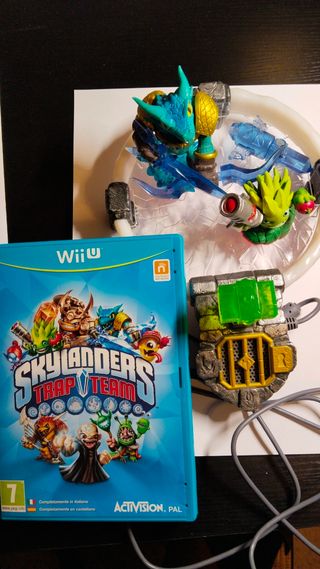 Skylanders Trap Team Wii U Completo