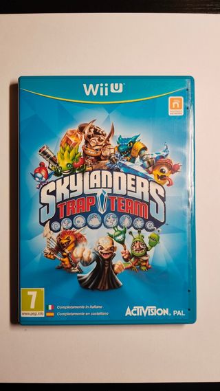 Skylanders Trap Team Wii U Completo