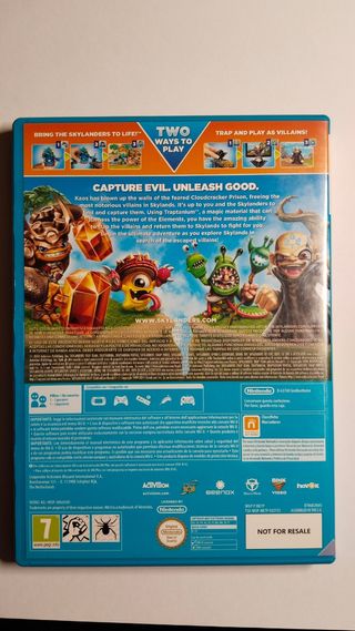 Skylanders Trap Team Wii U Completo
