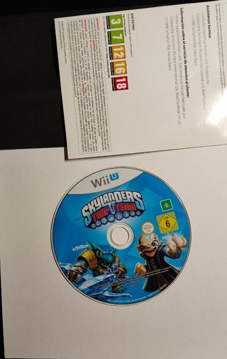 Skylanders Trap Team Wii U Completo