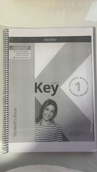 Libro Inglés Bachillerato 1 Oxford
