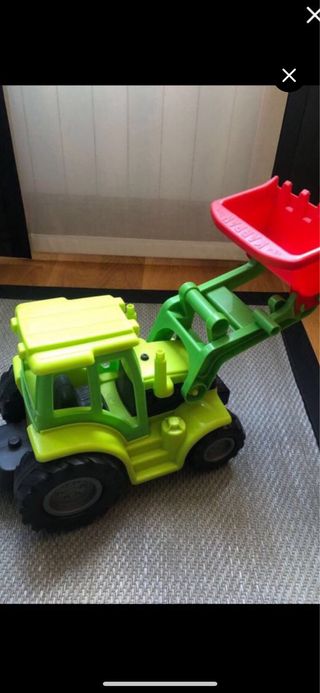 Juguete coche  tractor excavadora Karpan
