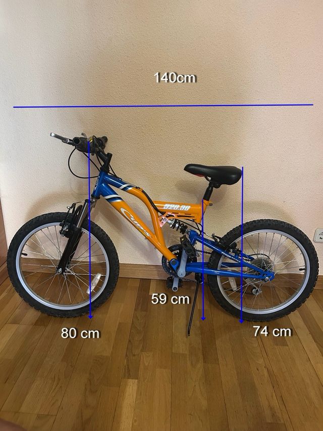 Bicicleta montaña infantil 20”