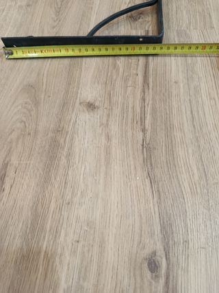 9 Soportes Ikea - Estantes Metal Negro