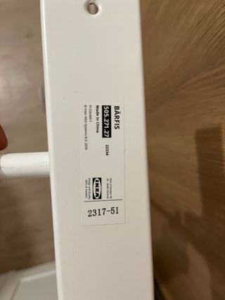 Perchero puerta IKEA - Colgador