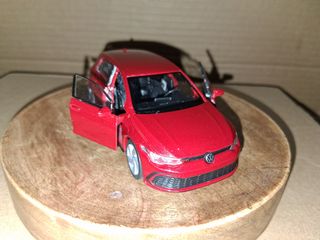 VW Golf GTI 8 Welly 1:43 rojo