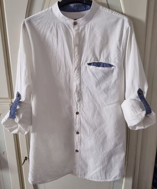 Camicia bianca mezza stagione