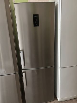 Nevera AEG gris - 2 puertas